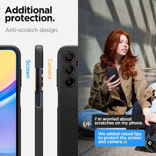 spigen liquid air galaxy a15 4g / 5g matte black na Arena.pl