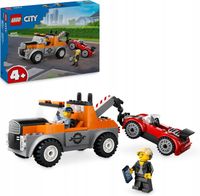 LEGO City 60435 Samochód pomocy drogowej i naprawa sportowego auta