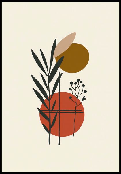Plakat 68x98cm Kontrast w Botanice zdjęcie 2