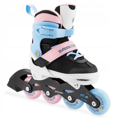 Rolki regulowane dziecięce Spokey JOY rozm. 31-34 ABEC7 Carbon 82A na Arena.pl