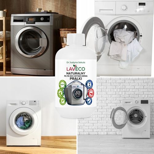 NATURALNY PŁYN DO CZYSZCZENIA PRALKI - usuwa zapach, tłuszcz, kamień na Arena.pl