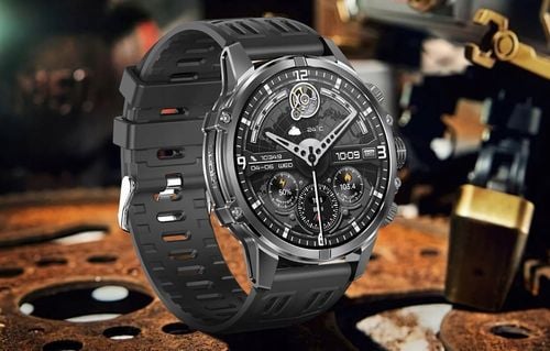 Blitzwolf BW-AT6 Plus Smartwatch AMOLED 1,75" Rozmowy BT IP67 100 Trybów na Arena.pl