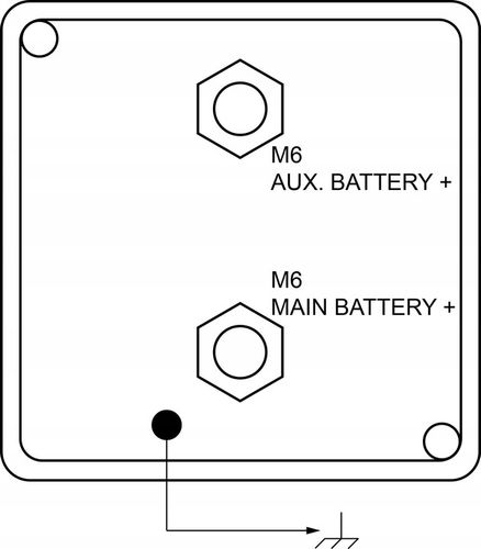 SEPARATOR akumulatorów do kamperów 12V 140A na Arena.pl
