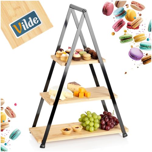 Patera bambusowa 3-piętrowa 53 cm na Arena.pl