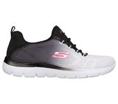 Skechers damskie buty sportowe sneakersy Summer Bright Charmer 149536 BKW 38,5