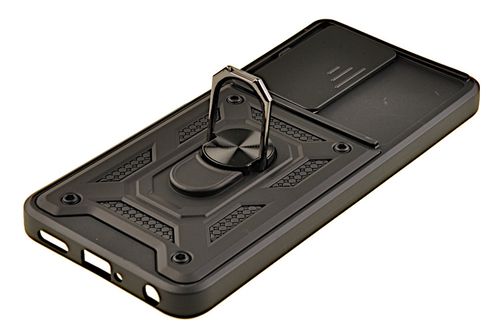 Pancerne etui Armor z osłoną aparatów do Oppo A5 5G czarny na Arena.pl