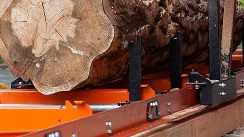 Trak taśmowy spalinowy 9KM traczek piła taśmowa LX50START Wood-Mizer K na Arena.pl