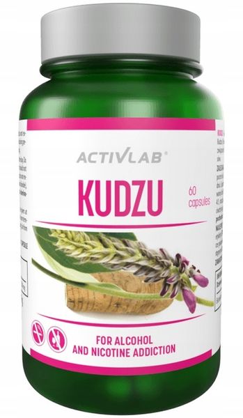 Activlab Kudzu Root odkażanie uzależnienie 60 kapsułek zdjęcie 1