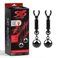 playful weighted nipple clamps