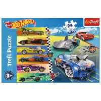 Puzzle 24el Trefl Maxi Szybkie Hot Wheels pudełko