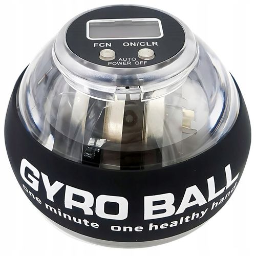 Powerball Kula Żyroskopowa Licznik LED do ćwiczeń nadgarstka Ściskacz RGB na Arena.pl