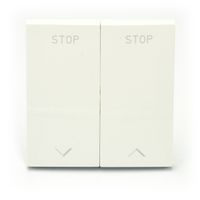 Efapel Logus90 klawisze do łącznika żaluzjowego biały 90613 TBR