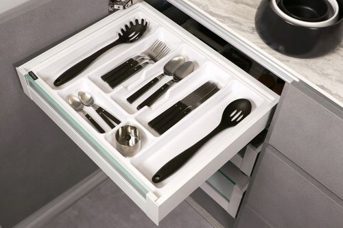 Wkład do szuflad ORGANIZER do szuflady UNI 80 730X430 BIAŁY na Arena.pl