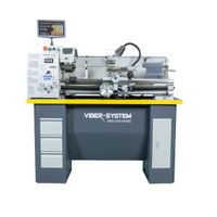 Tokarka do metalu 290x750 VARIO z automatycznym posuwem i odczytem cyfrowym