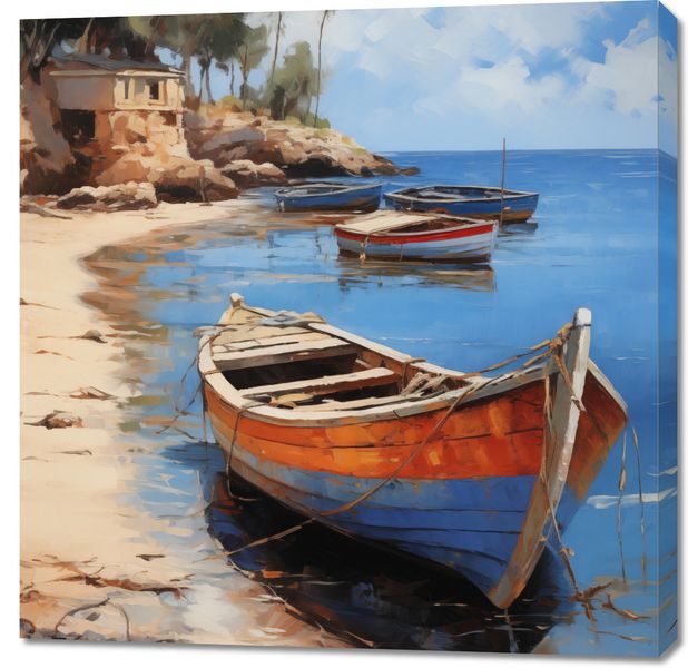 Obraz 90x90cm Południowy Brzeg zdjęcie 1