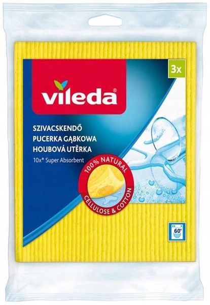 pucerka gąbkowa vileda 3 szt. zdjęcie 2