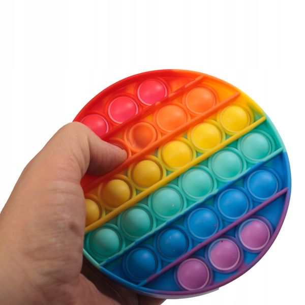 ZABAWKA SENSORYCZKA KOLO RAINBOW zdjęcie 3