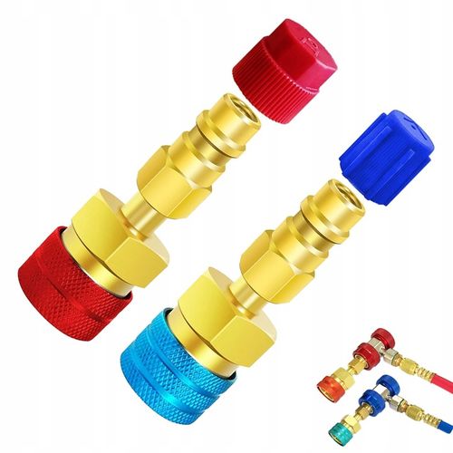 PRZEJŚCIÓWEK Z CZYNNIKA R1234YF NA R134A 2 SZT ZESTAW na Arena.pl