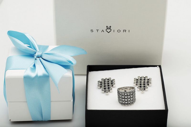 Srebrny pierścionek Staviori zdjęcie 9