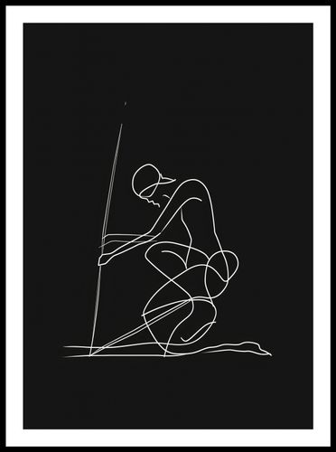 Plakat 50x70cm Linia na Arena.pl