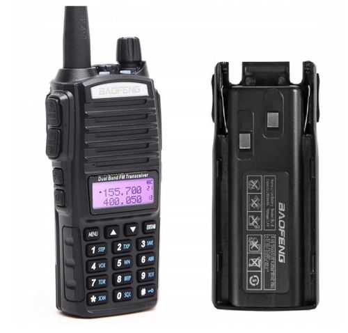 4x KRÓTKOFALÓWKA MOCNA WALKIE TALKIE BAOFENG UV-82 5W PMR RADIOTELEFON na Arena.pl