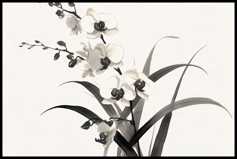 Plakat 91,5x61cm Orchidea zdjęcie 2