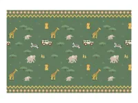 obrus wielorazowy safari 120x180cm 1szt