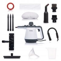 MYJKA PAROWA Parownica Czyścik do Okien Mop Parowy 2000W 3,5bar DUŻY Zestaw