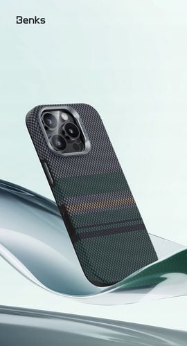 Benks etui plecki Magnetic Armor Pro Aurora Kevlar do Iphone 16 PRO MAX na Arena.pl