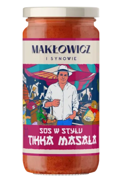 Makłowicz i Synowie Sos w stylu tikka masala 400 g zdjęcie 1