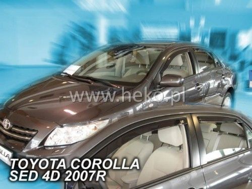 Owiewki Toyota COROLLA E14 / E15 4-drzw. sedan 2007-2013r. Z TYŁAMI na Arena.pl