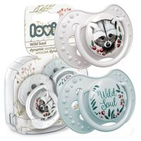 LOVI Smoczek uspokajający dynamiczny WILD SOUL BOY 3-6m
