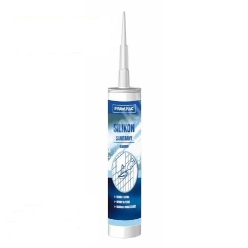 silikon sanitarny biały, 300ml na Arena.pl