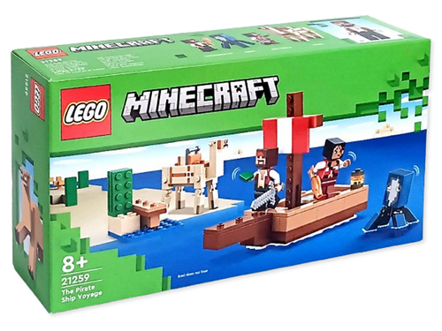 Klocki LEGO Minecraft Rejs statkiem pirackim 21259 na Arena.pl