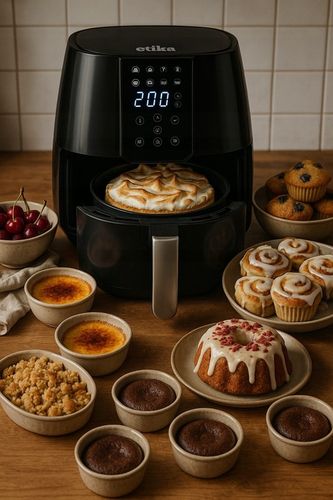 FRYTKOWNICA BEZTŁUSZCZOWA AIR FRYER FRYTOWNICA DUŻA 4L MISA na Arena.pl