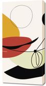 Obraz 50x100cm Geometryczna Krzywizna