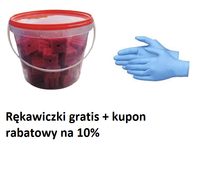 Kostka woskowa trutka  na myszy,szczury 500 g + kupon rabatowy