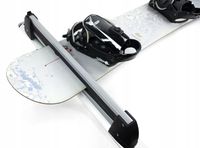 BAGAŻNIK NARCIARSKI 5 PAR NART 4 DESKI UCHWYT NA DACH NA NARTY I SNOWBOARD