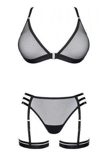 Bielizna-Ladyx Adora Xl  - Biustonosz, Stringi, Podwiązki na Arena.pl