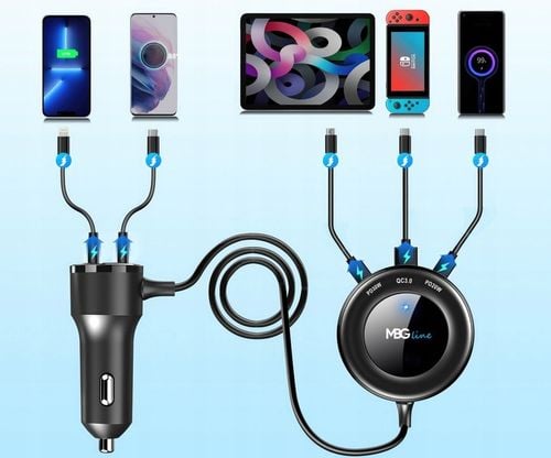 Ładowarka samochodowa MBG LINE C78 Pro na Arena.pl