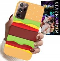 ETUI DO SAMSUNG NOTE 20 ULTRA - CASE BURGER CHEESEBURGER OBUDOWA PREZENT