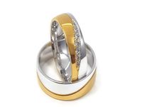 Złote Obrączki Ślubne 585 model FA15 DUŻY WYBÓR