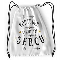Plecak Sportowy Szkolny Youtubera Worek Torba Z Nadrukiem Ze Zdjęciem