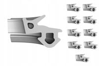 10mb S-1126 SZARA Uszczelki Okienne Uszczelka Okienna Do Okna Okien