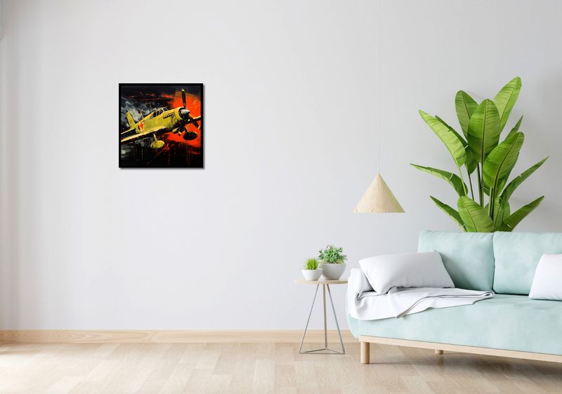 Plakat 50x50cm Barwny Przelot zdjęcie 4