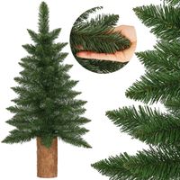 Choinka na pniu 100 cm premium sztuczna jodła zielona mini