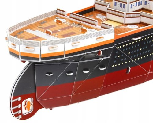 Puzzle Przestrzenne 3D Titanic Duży Okręt Statek 116 Elementów 81 cm na Arena.pl