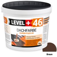 Farba dachowa płynna folia brązowa 7kg Level+46