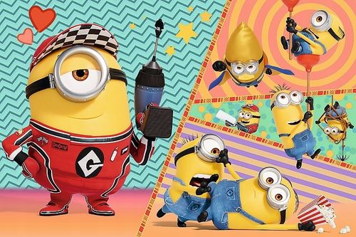 puzzle 60 happy minions 17395 na Arena.pl