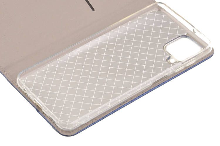 Etui Smart do Samsung Galaxy A12 / M12 niebieski zdjęcie 4